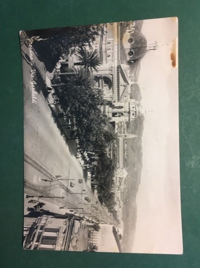 Cartolina Messina - Via Garibaldi - 1965