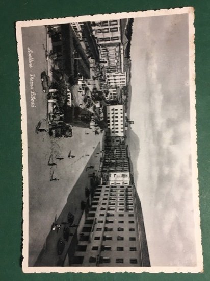 Cartolina Avellino - Piazza Libertà - 1953