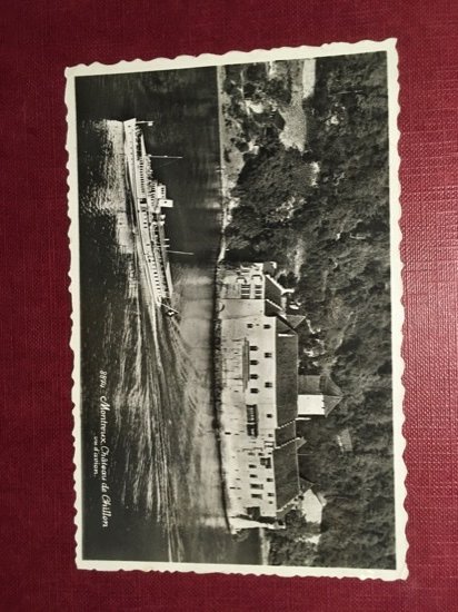 Cartolina Montreux Chateau de Chillon - 1950 ca.