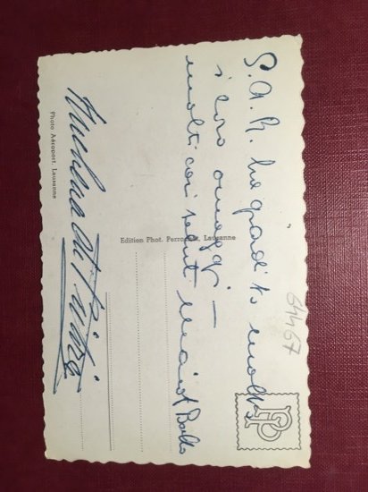 Cartolina Montreux Chateau de Chillon - 1950 ca.