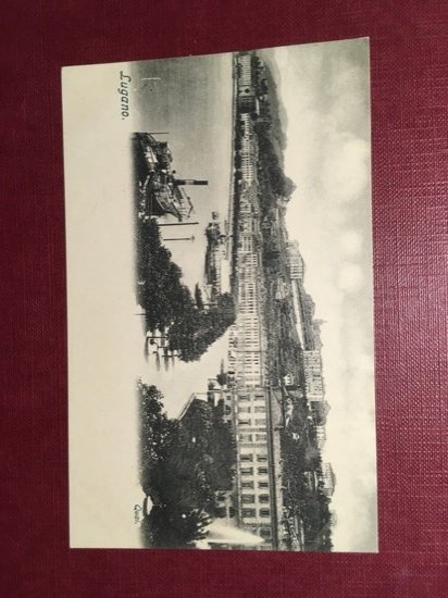 Cartolina Lugano - 1930 ca.