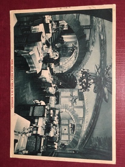 Cartolina Una Sala Della Buca di S. Ruffillo - 1961