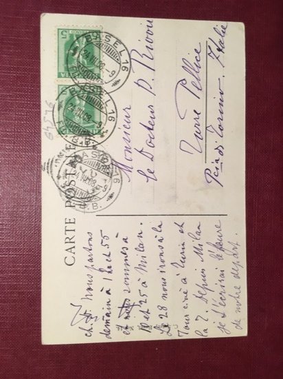 Cartolina Basel - Elisabethenkirche - 1908