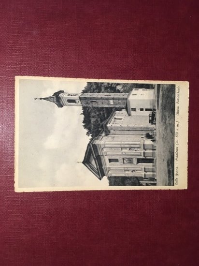 Cartolina Valle Grana - Pradleves - Chiesa Parrocchiale - 1930 …