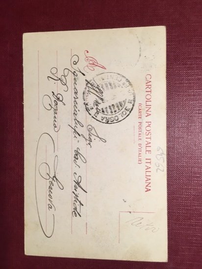 Cartolina Bologna - Palazzo Zapoli - Via Indipendenza - 1930