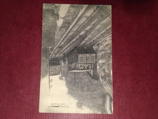 Cartolina Scambio Funicolare - Como Brunate - 1921
