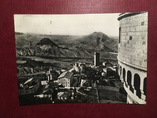 Cartolina San Leo - La Città Vista dal Forte - …