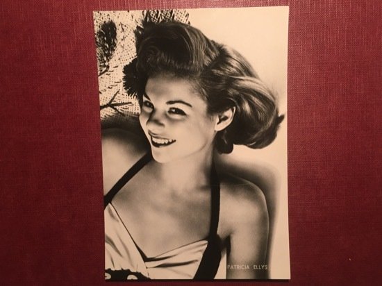 Cartolina Patricia Ellys + 1960 ca.