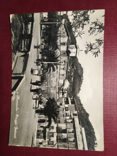 Cartolina Mammola - Piazza Ferrari - 1960