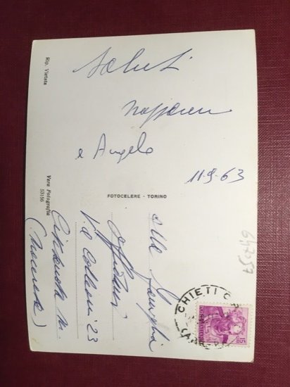 Cartolina Chieti Pietragrossa - 1963