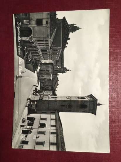 Cartolina Bagnacavallo - Piazza della Libertà - 1966