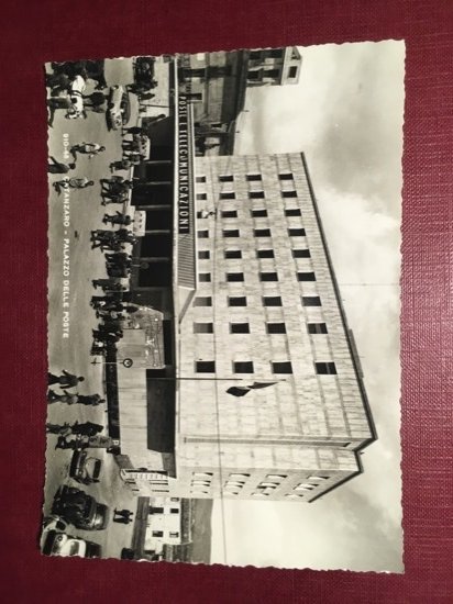 Cartolina Catanzaro - Palazzo delle Poste - 1955 ca.