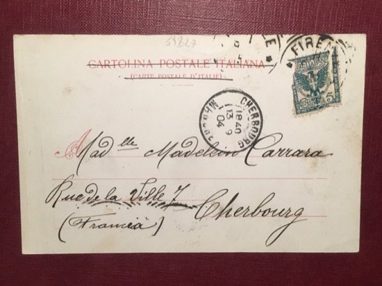 Cartolina Firenze - Cascine - Il Viale della Regina - …