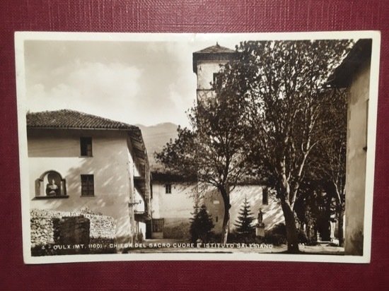 Cartolina Olux - Chiesa del Sacro Cuore e Istituto Salesiano …