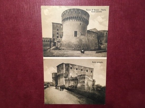 Cartolina Rocca di Dozza - Imola - Porte Levante - …