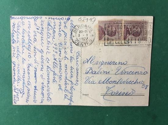 Cartolina Collegio S. Alessandro - Bergamo - Sala di Foresteria … | Immagine Gallery 2