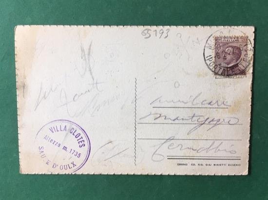 Cartolina Olux - Villa Clotes - Punta Seguret - Pramand …