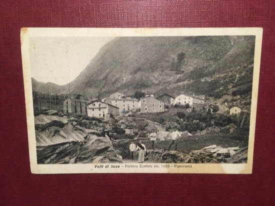 Cartolina Valle di Susa - Ferrera Cenisio - Panorama - …