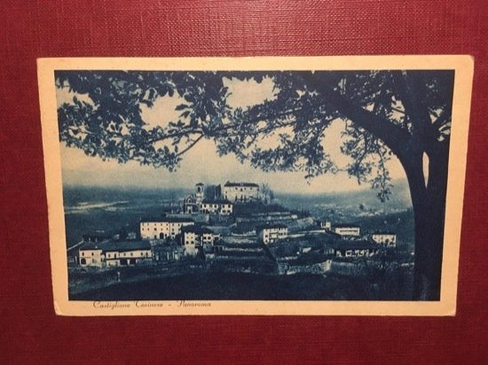 Cartolina Castiglione Torinese - Panorama - 1934