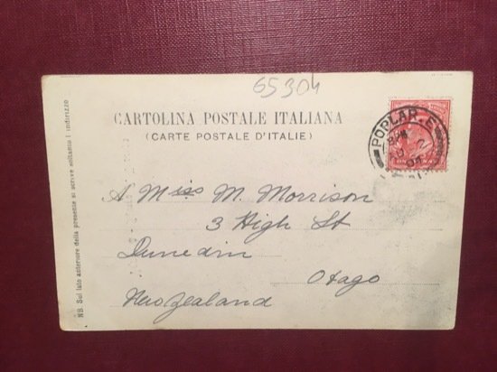 Cartolina Venezia - Squero S. Trovaso - 1904