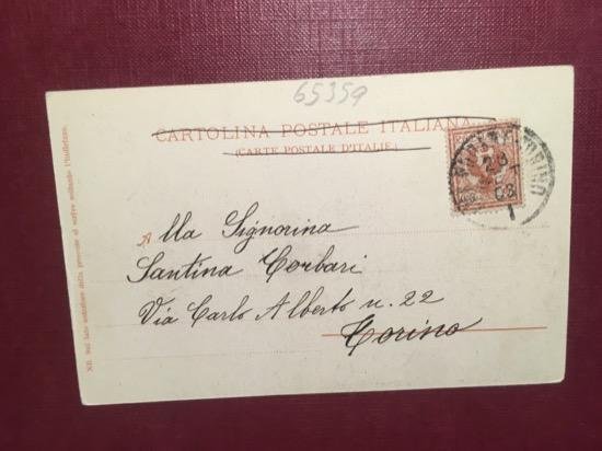Cartolina Olux - Antica Abbazia - 1903