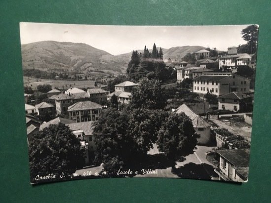 Cartolina Casella S. Scuole e Villini - 1961