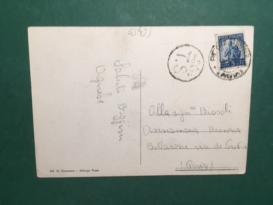 Cartolina Pietragavina - Panorama - 1930