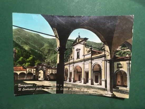 Cartolina Baragozza - Il Santuario della B. V. Grazie di …
