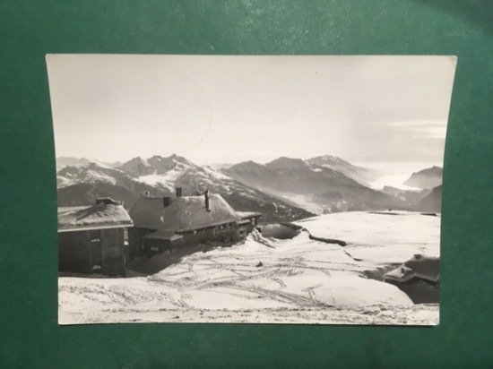 Cartolina Paganella - Trento - Rifugio Cesare Battisti - 1961