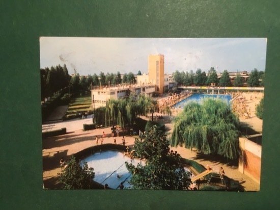 Cartolina Modena - Piscina Comunale - 1967