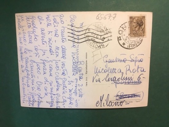 Cartolina Ronta - Panorama - ll Poggio - 1958