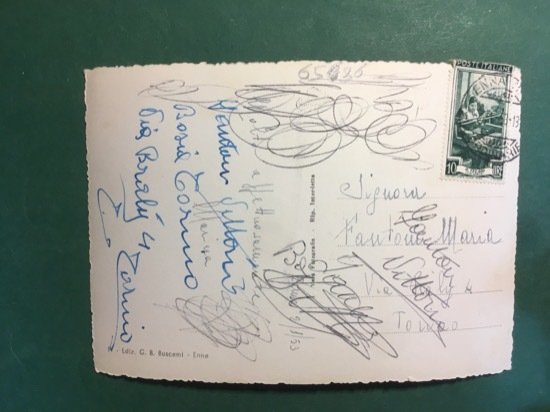 Cartolina Enna - Panorama Lato Est - 1953 | Immagine Gallery 2