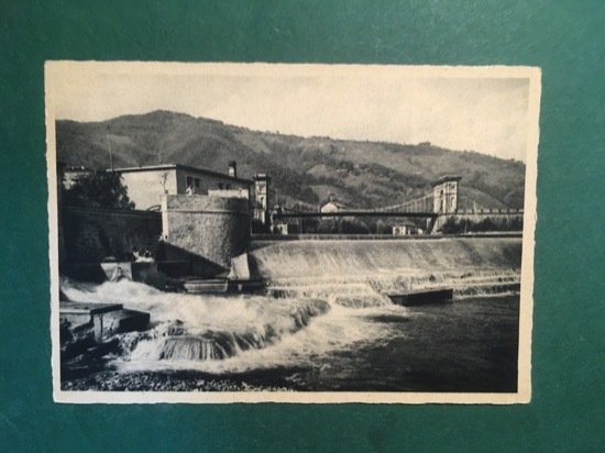 Cartolina Bagni di Lucca - Il Fiume Lima - 1930 …
