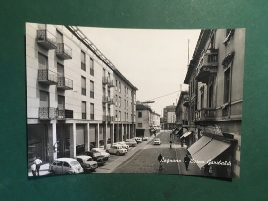 Cartolina Legnano - Corso Garibaldi - 1960 ca.