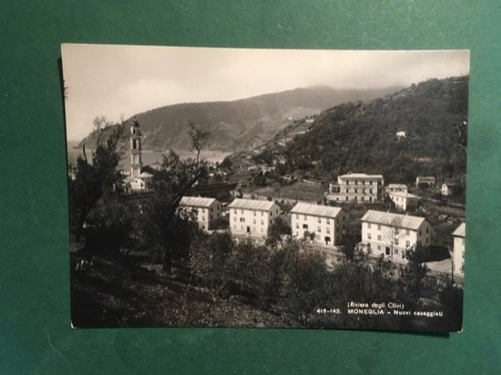 Cartolina Riviera degli Olivi - Moneglia - Nuovi Caseggiati - …
