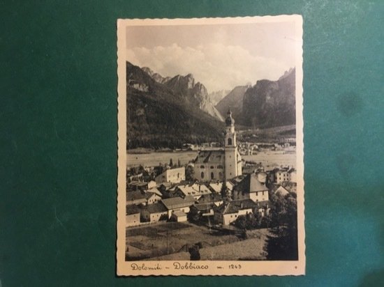 Cartolina Dolomiti - Dobbiacco - 1930 ca.