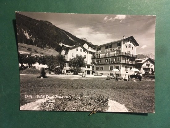 Cartolina Val Di Fassa - Pozza - Albergo Trento - …