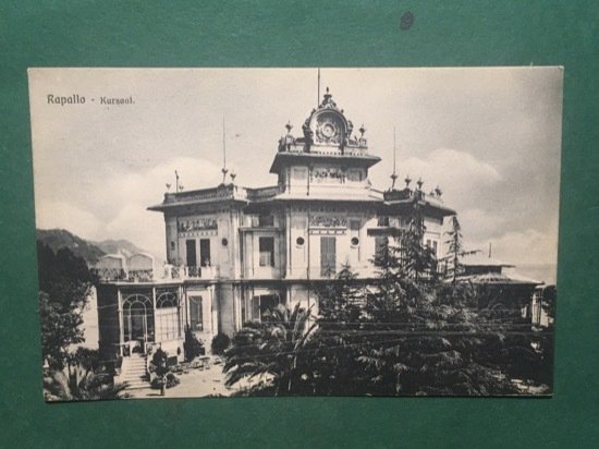 Cartolina Rapallo - Kursaal - 1911