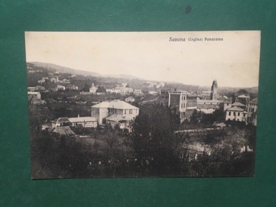 Cartolina Savona - Legino - Panorama - 1930 ca.