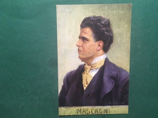 Cartolina Mascagini - 1920 ca.