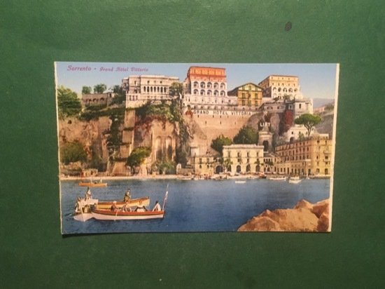 Cartolina Sorrento Grand Hotel Vittoria - 1930 ca.