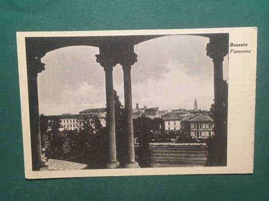 Cartolina Busseto - Panorama - 1930 ca