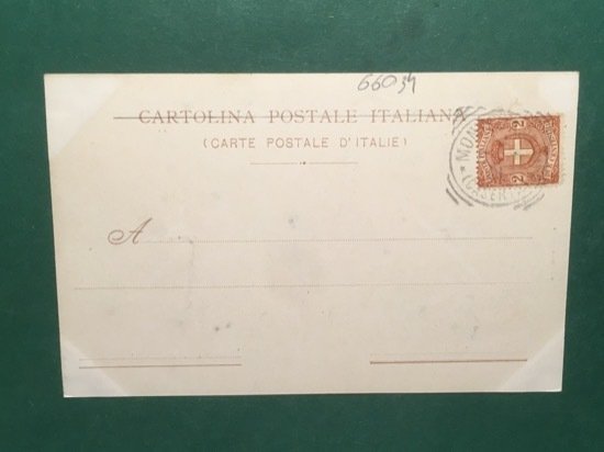 Cartolina Montecassino - Veduta Dall'Occidente - 1916