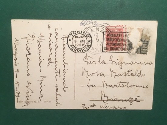 Cartolina Un Saluto da Torino - Piazza Vittorio Veneto - …