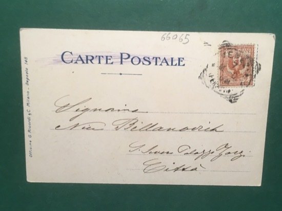 Cartolina Germania di A.Franchetti - Quadro I - 1902