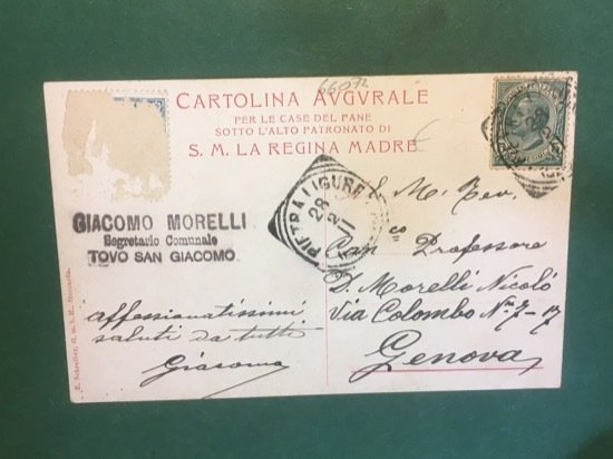 Cartolina Benedizione del Bambino All'Ara Coeli - 1925