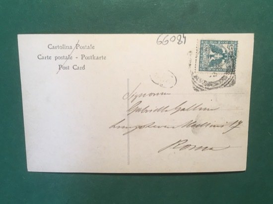 Cartolina Eruzione del Vesuvio - Un Torrente di Lava - …