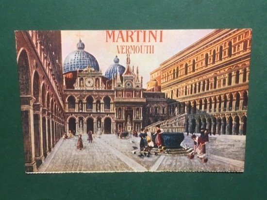Cartolina Martini Vermouth - 1950 ca.