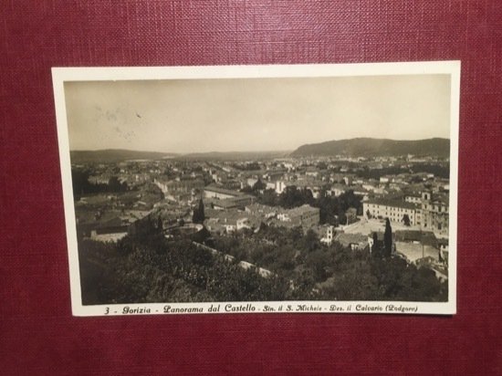 Cartolina Gorizia - Panorama dal Castello - S. Michele e …