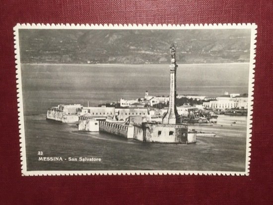 Cartolina Messina - San Salvatore - 1947